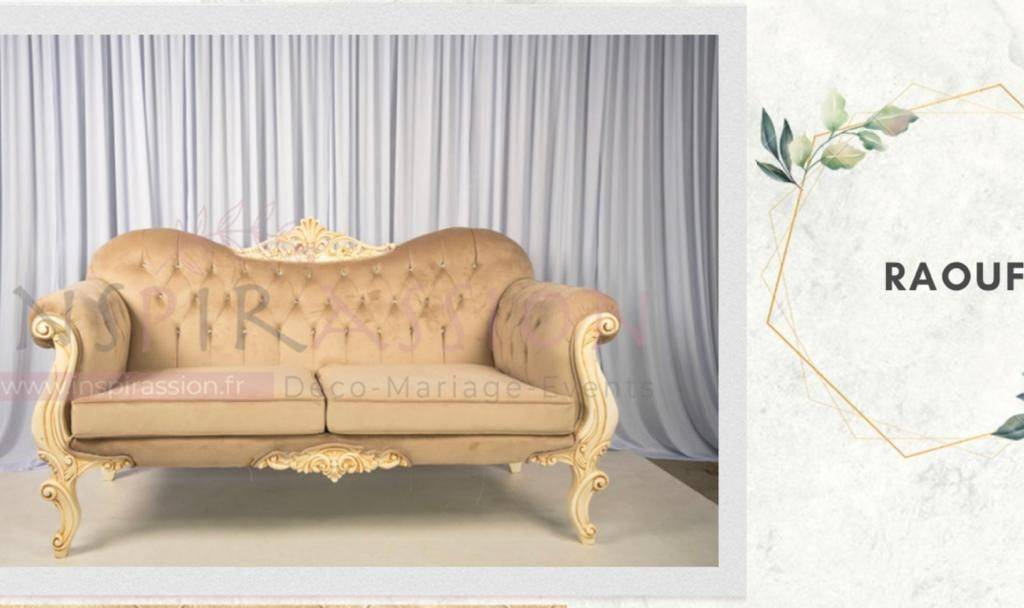 TRONE MARIAGE /  COIN MARIES