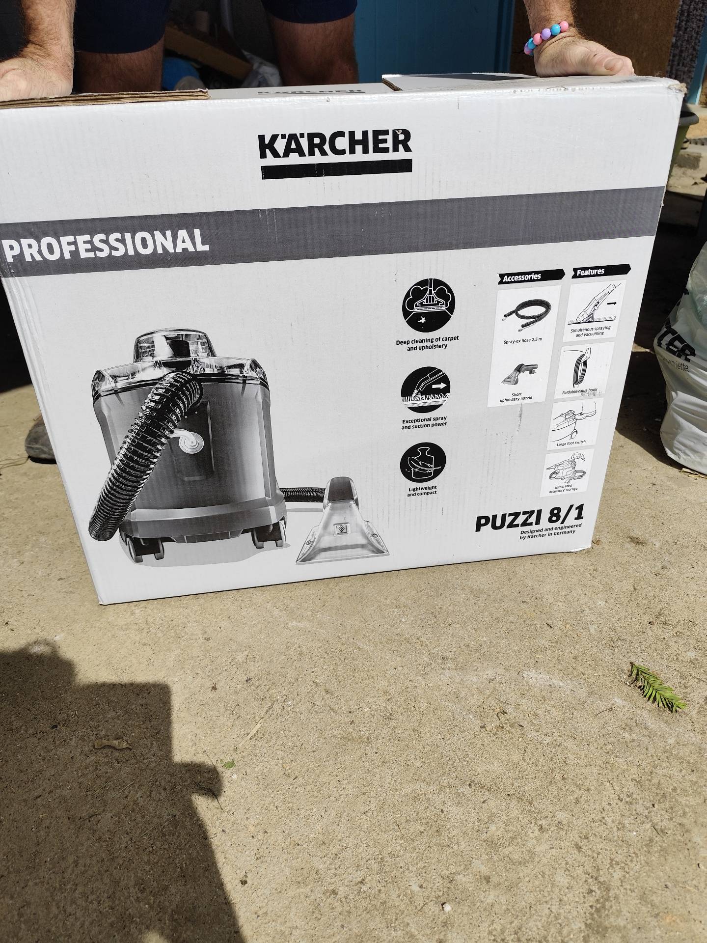 Shampouineuse karcher