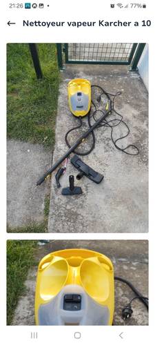 Nettoyeur vapeur karcher 