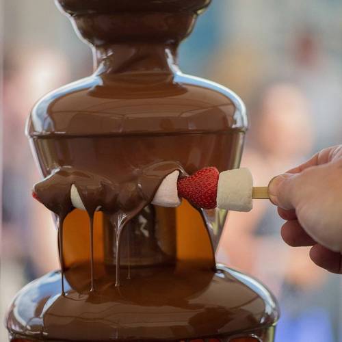 Location fontaine à chocolat grand modèle 