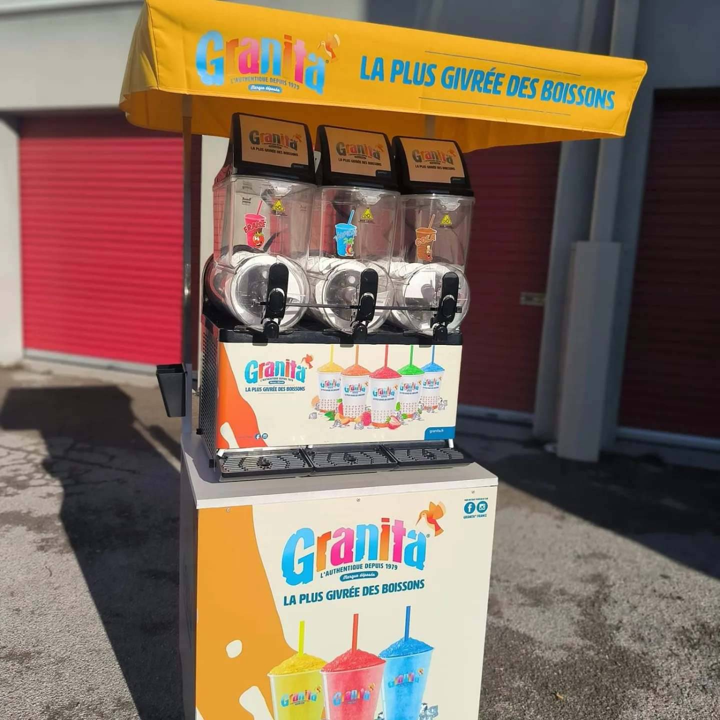 Location véritable machine à granita 