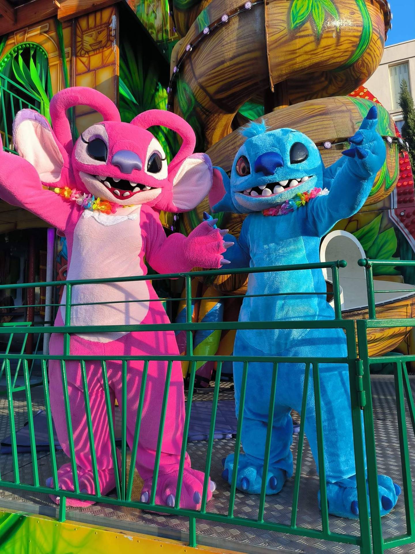 Location mascottes Stitch et Angel, Mickey et Minnie, pat patrouille Marcus 