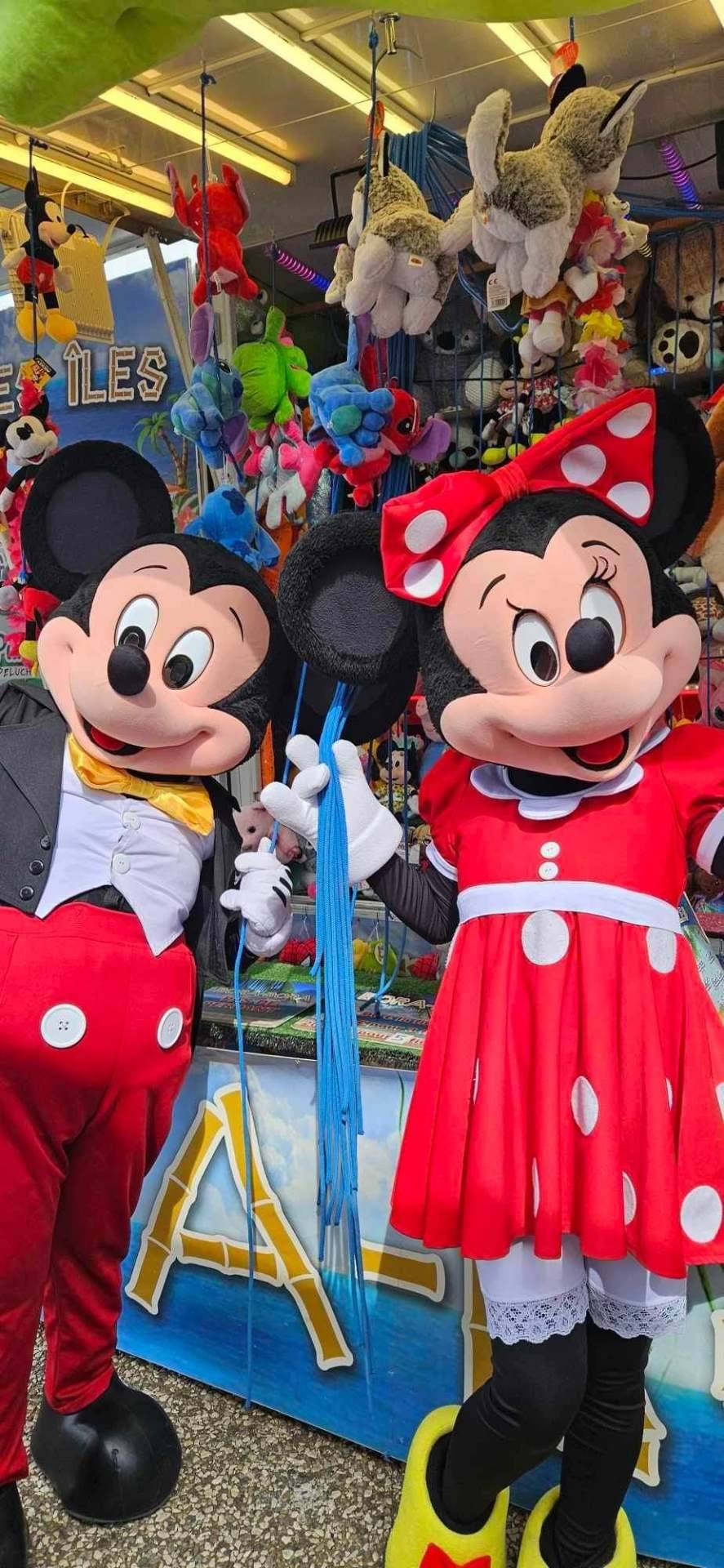 Location mascottes Stitch et Angel, Mickey et Minnie, pat patrouille Marcus 