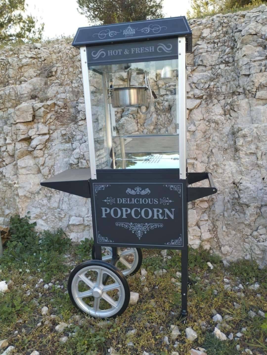 Location barbe à papa et pop-corn 