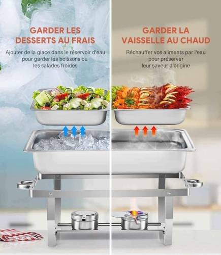 Chafing dish/ Chauffe plats/ Réchauds 