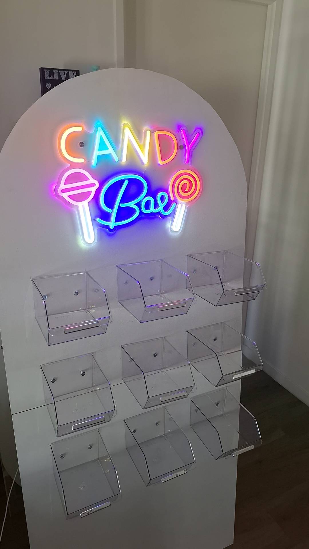 Mur Candy Bar en location 