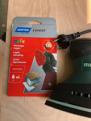 Ponceuse metabo triangle