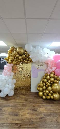 Mur sequin paillettes gold 