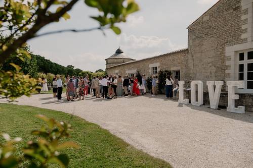 Lettres géantes lumineuses LOVE