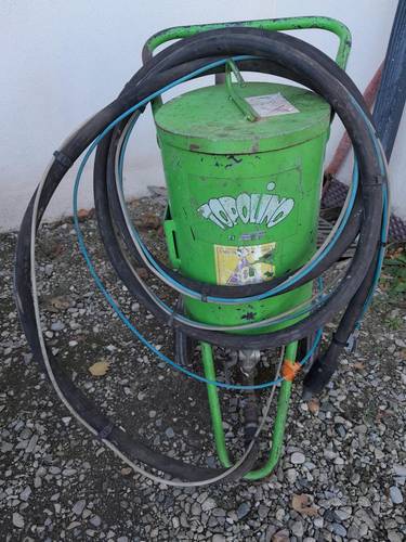 Location sableuse aérogommeuse ACF TOPOLINO 18L