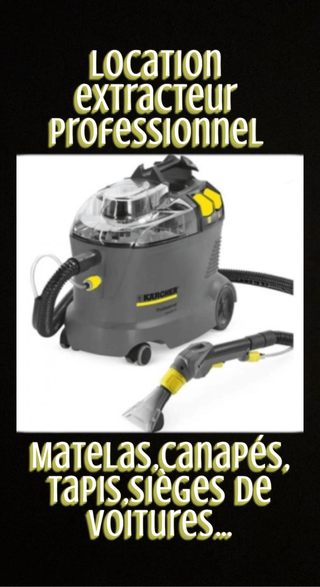 Shampouineuse karcher