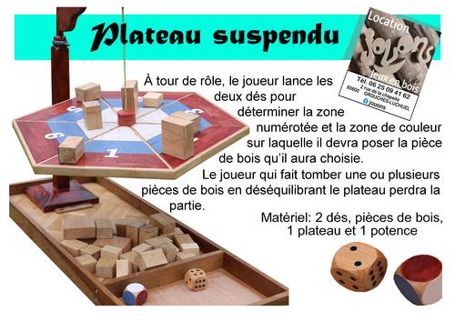 "le plateau suspendu"