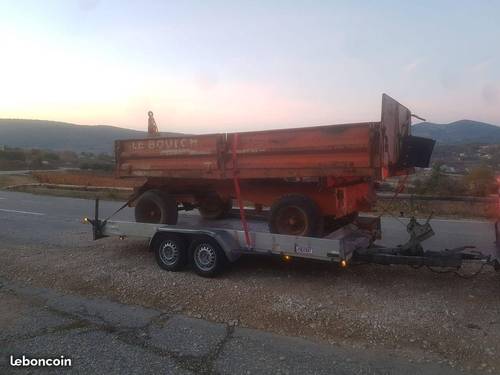 REMORQUE PLATEAU PORTE VEHICULE OU AUTRES