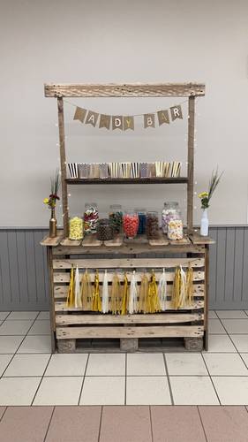 Location candy bar pour événements 