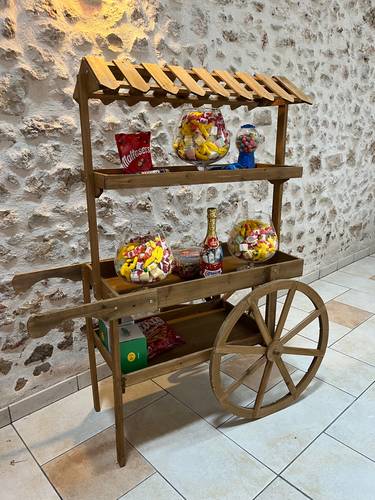 Candy Bar en bois 