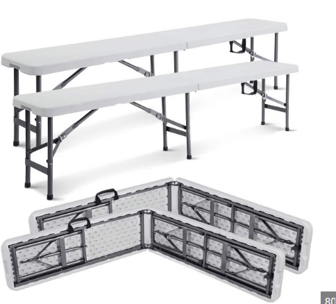 Location banc pliant pliable - à louer