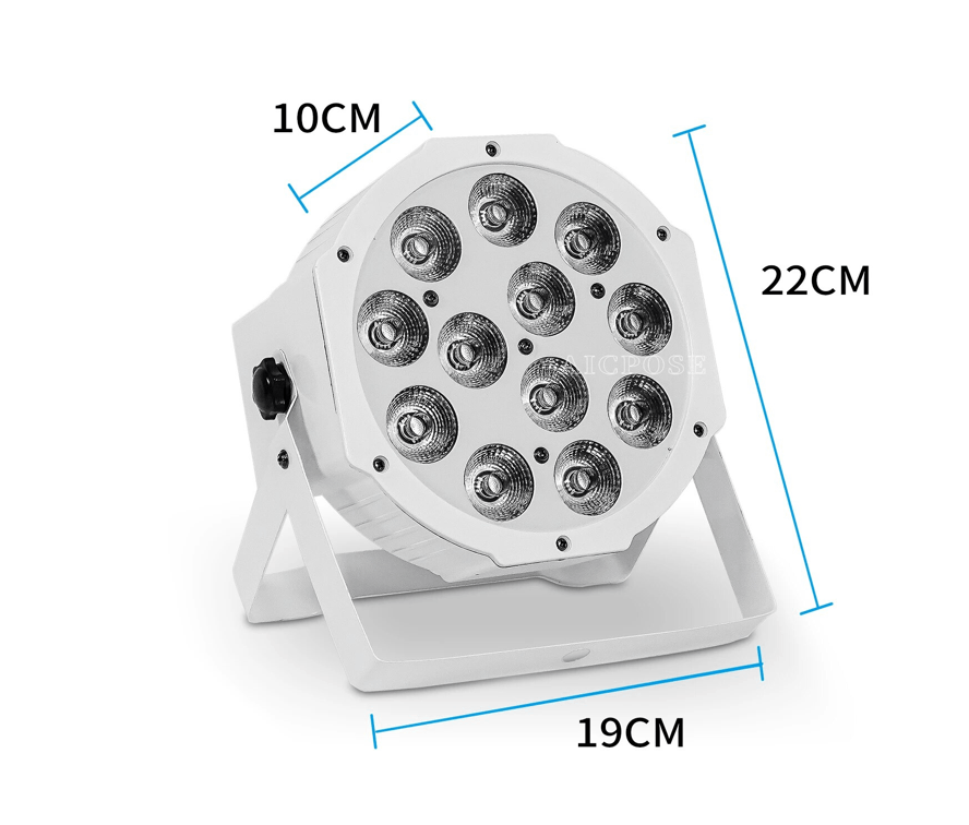 Enceintes RCF 310 A option par leds & lycra blanc