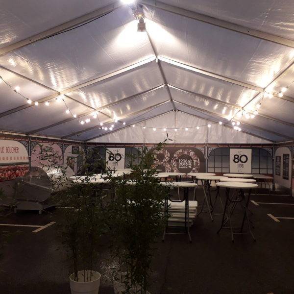 Location Guirlande Guinguette LED G40