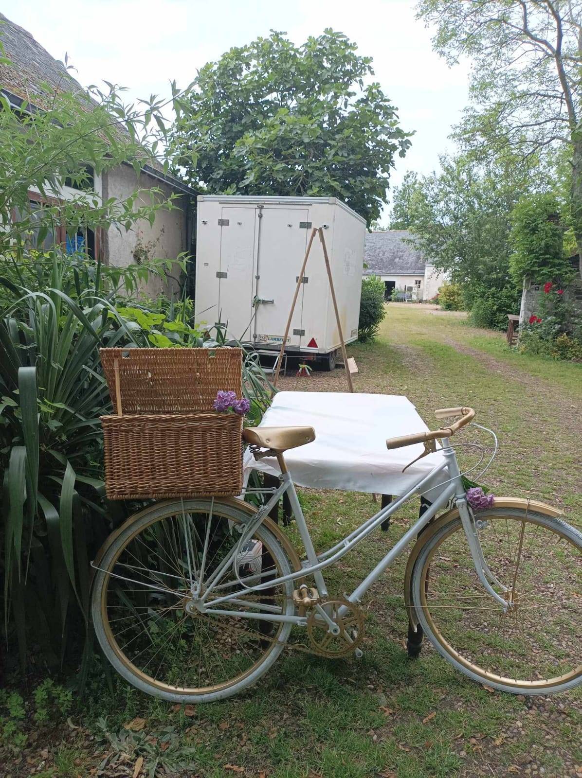 Vélo urne mariage ou fête