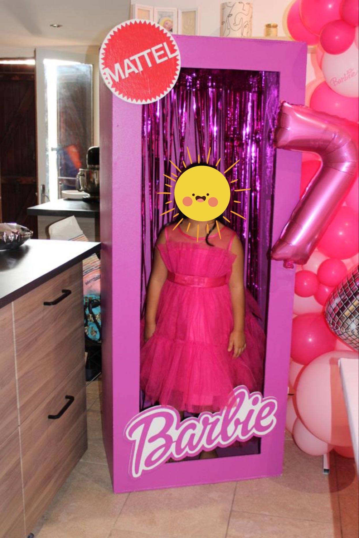 Boîte Barbie geante 