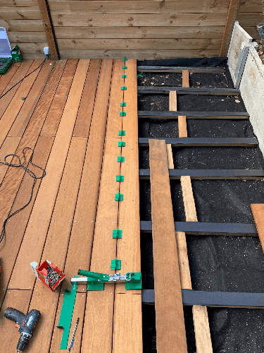 Kit de pose pour terrasse bois - Kaiman Pro Spax