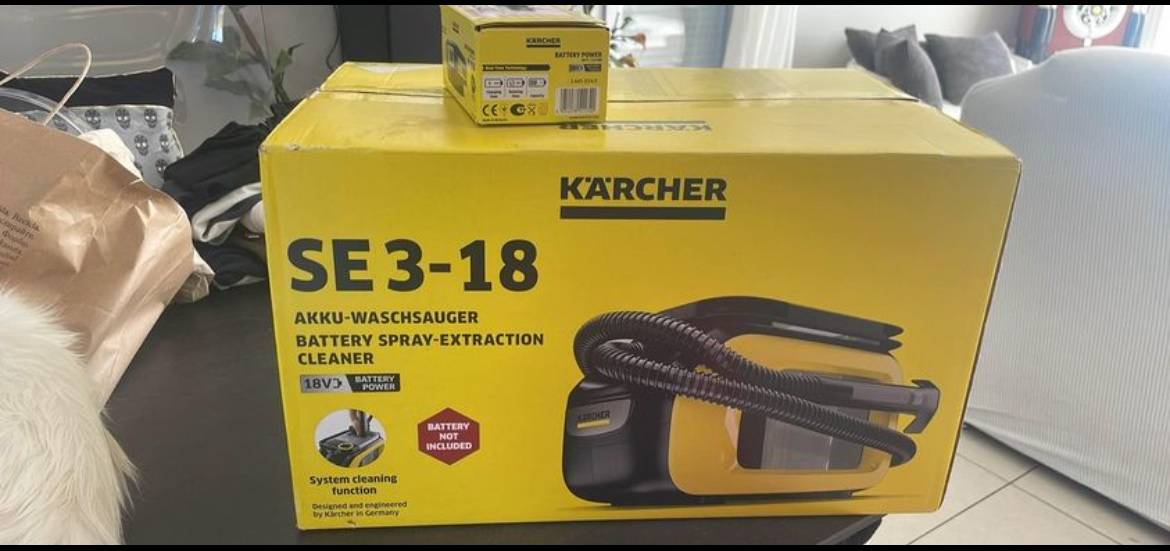 Shampouineuse karcher 