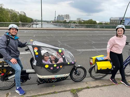 GAZELLE MAKKI Vélo cargo électrique