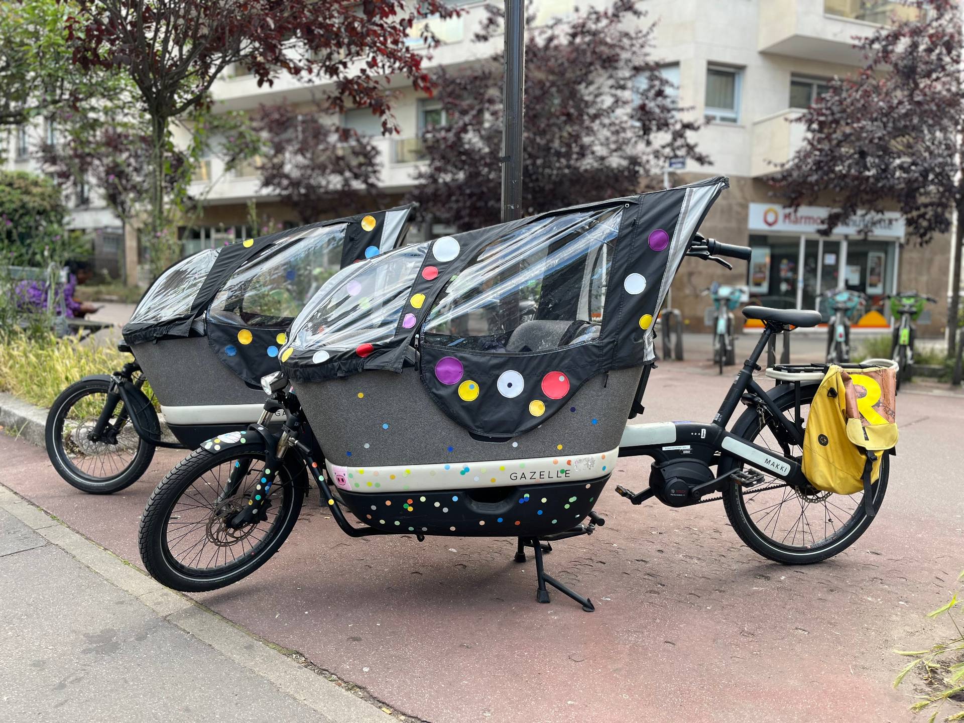 GAZELLE MAKKI Vélo cargo électrique