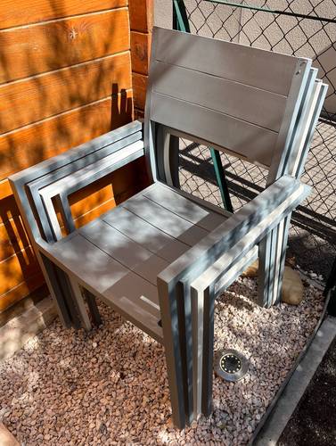 Location chaises aluminium