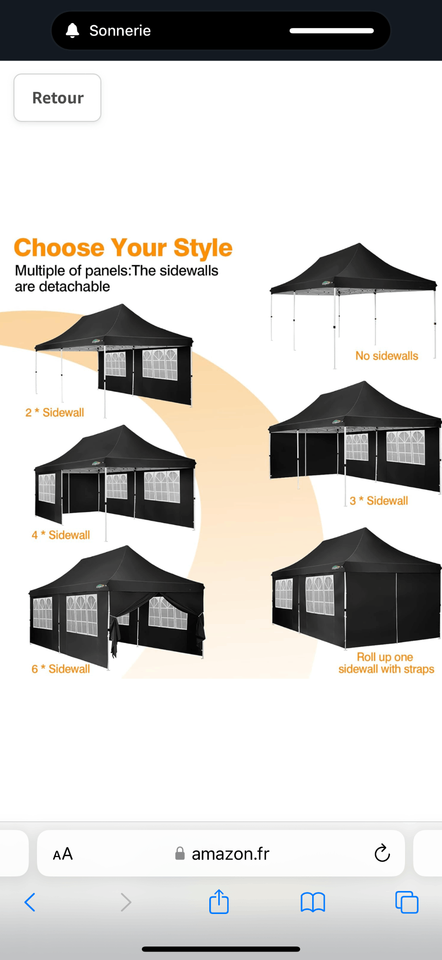 Barnum 3x6m Neuf 