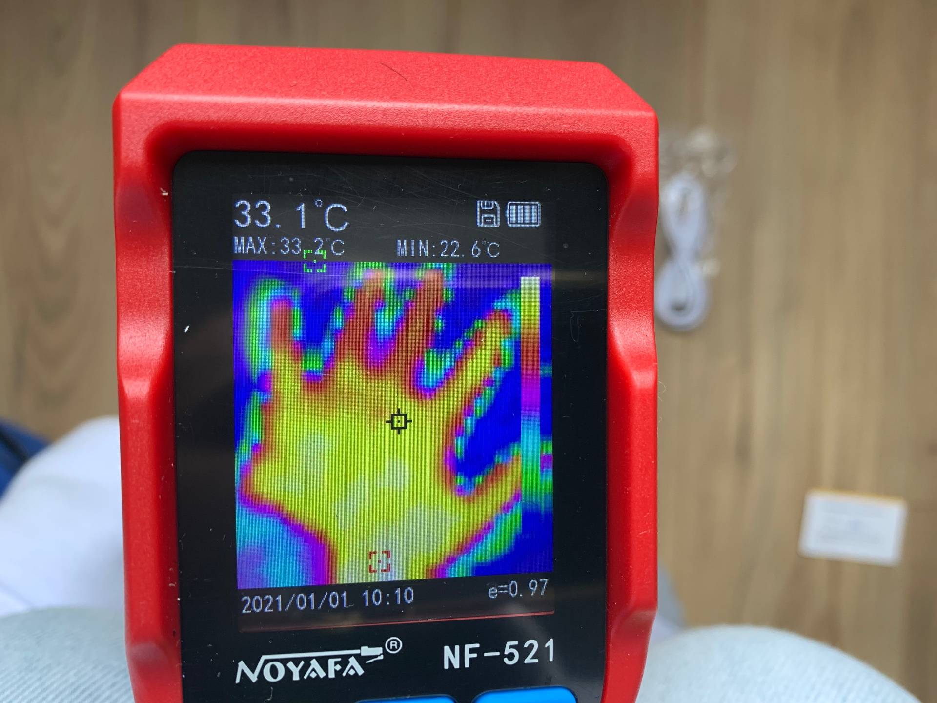 Caméra thermique diagnostique 