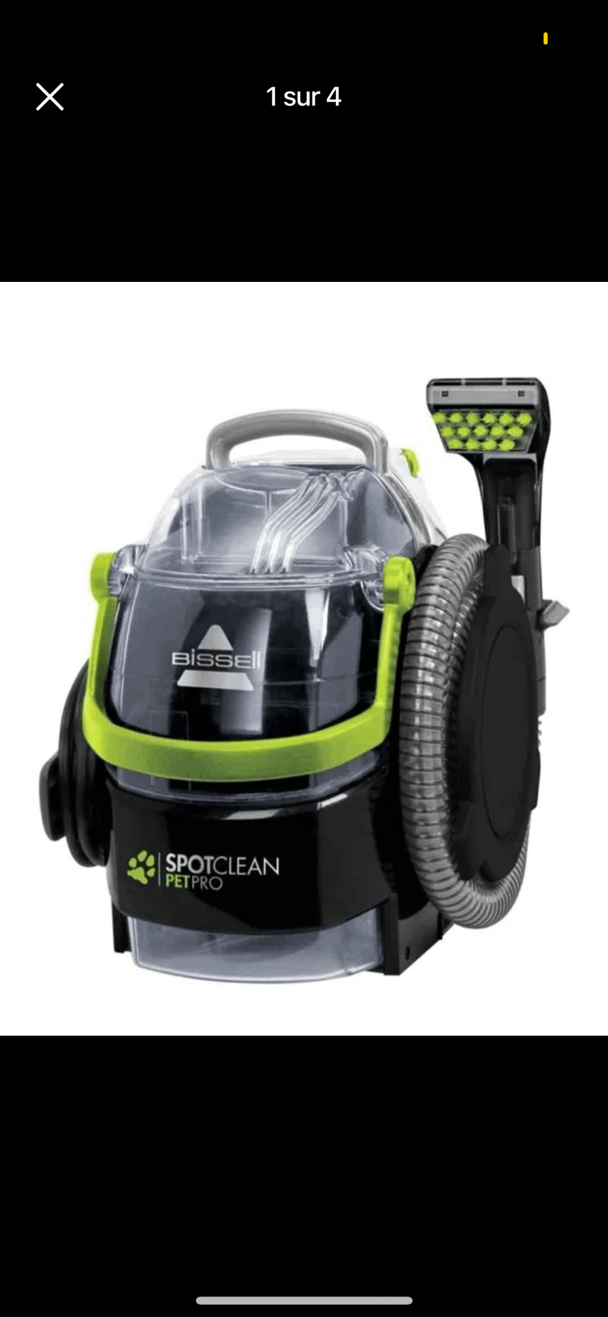 Shampouineuse Bissell PetPro 750W