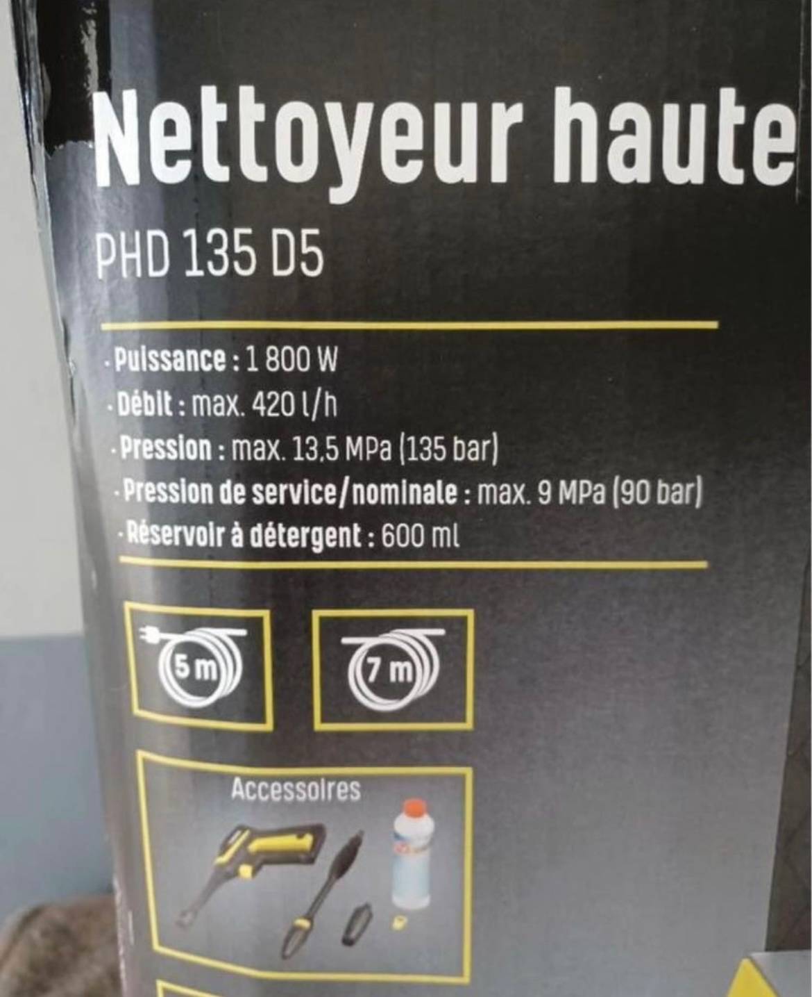 Nettoyeur haute pression 