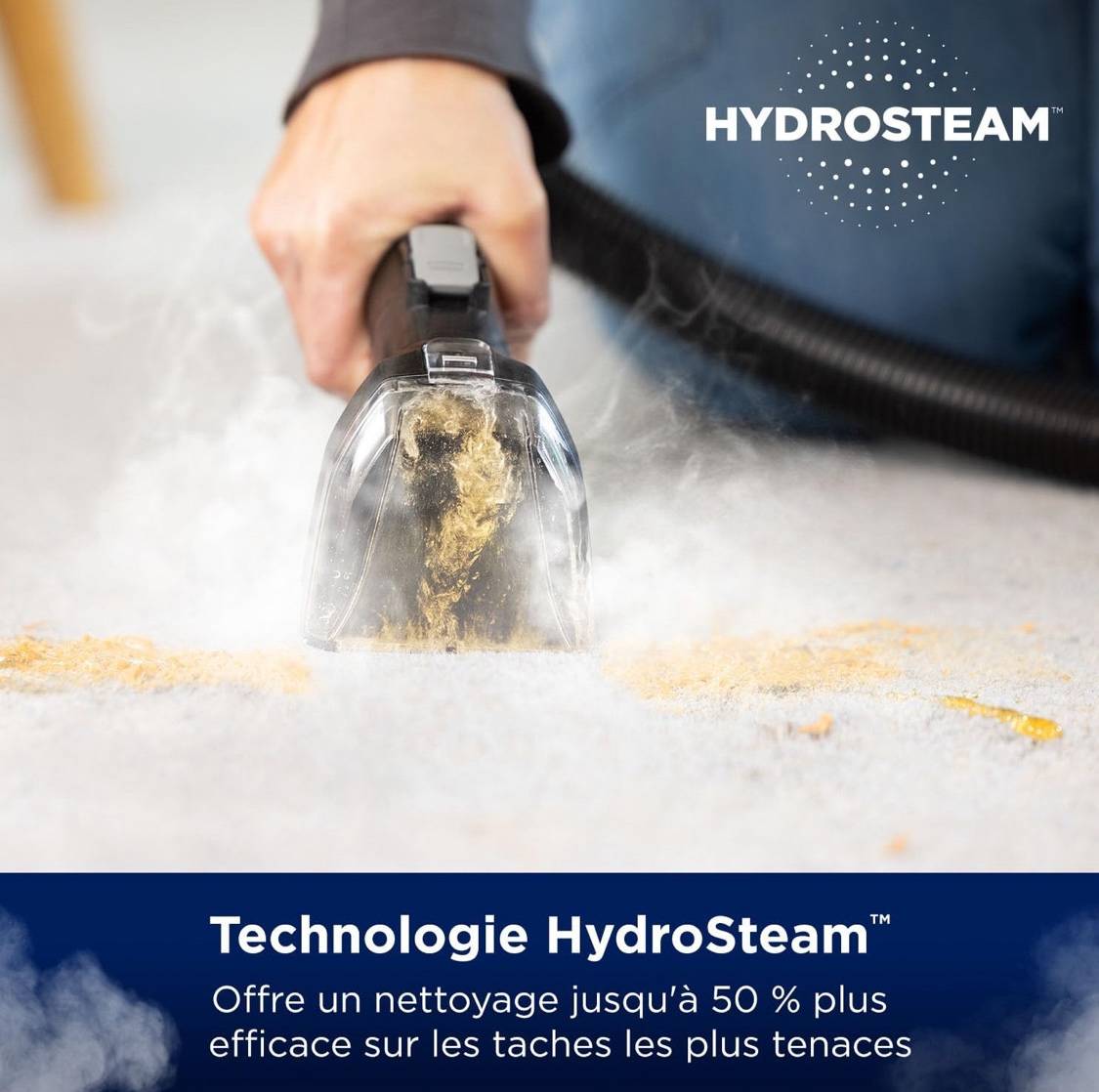 Shampouineuse BISSELL HydroSteam  (injecteur extracteur à vapeur)