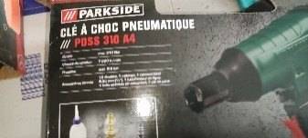  Loue Deviseuse clé à chocs à air comprimé.Très bon état. Prix bas.