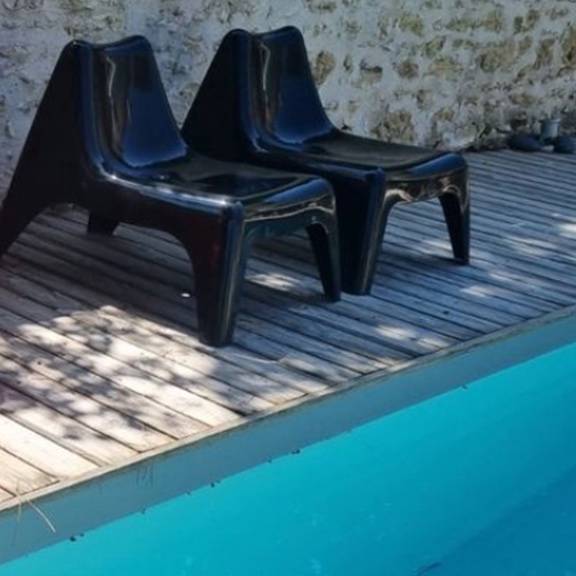 Location Fauteuil / Chaise Lounge Voge Noir