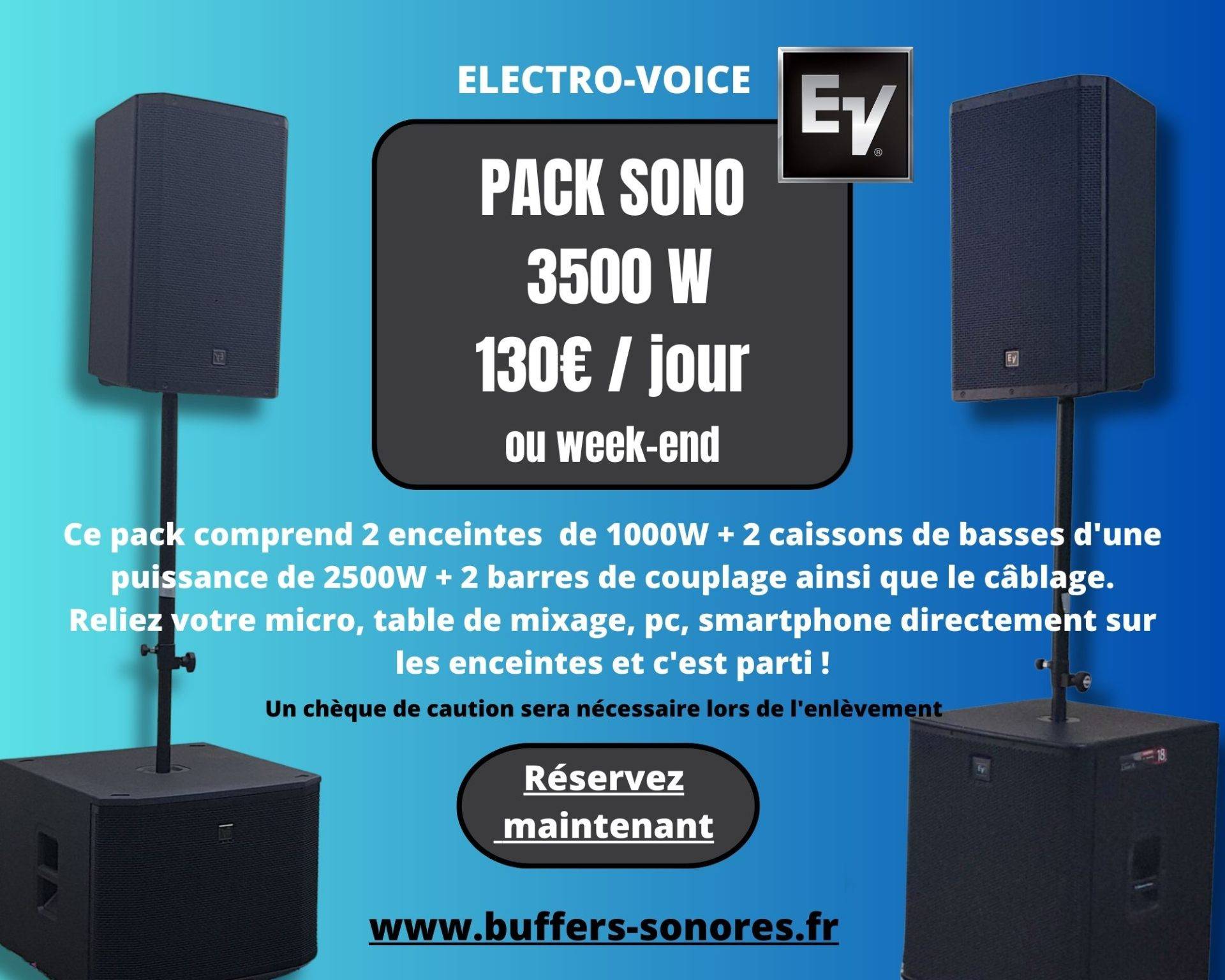 Sono 3500W Electro-voice