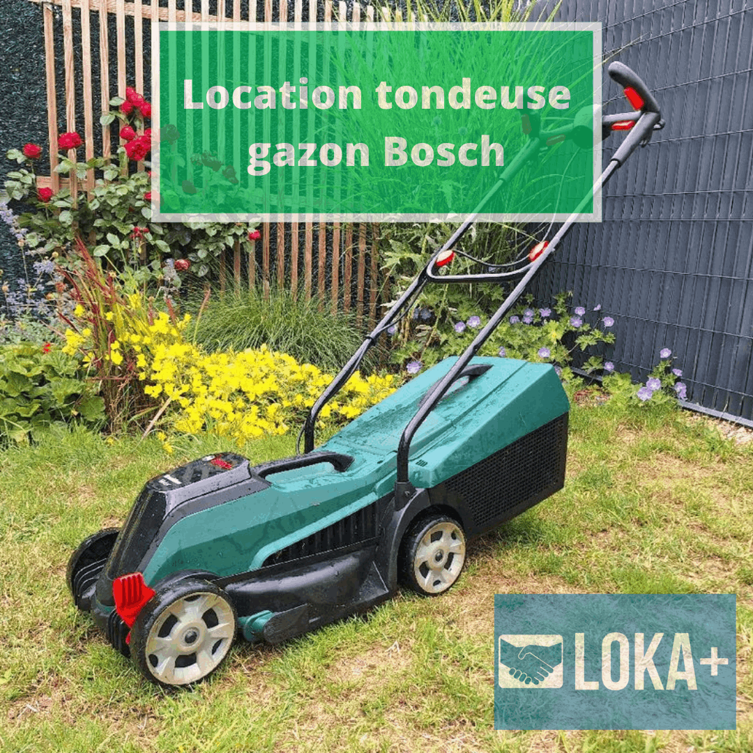 Location tondeuse gazon BOSCH