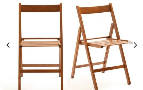 Chaises en bois pliantes 