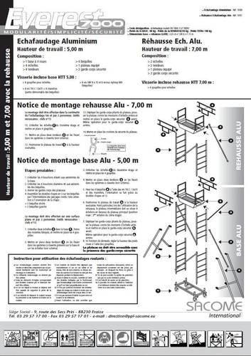 Echafaudage