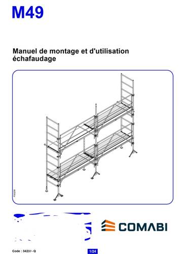 Échafaudage M49 90  m2.