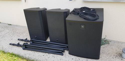 Sono 1700W avec caisson de basse Electro-Voice 