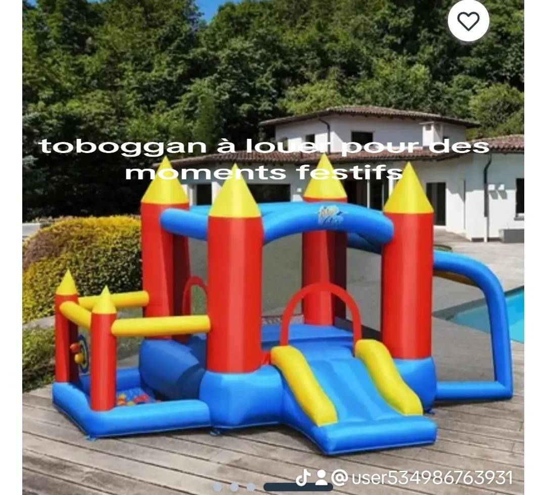 Toboggan pour les 3-10 ans