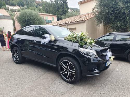 Location avec chauffeur voiture MERCEDES GLE coupé 43 AMG BITURBO - Toit ouvrant panoramique